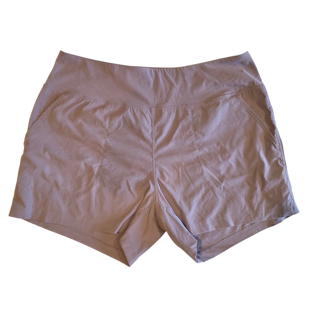 Mountain Hardwear Dynama/2 Shorts Womens XL Purple Hiking Climbing OL9708